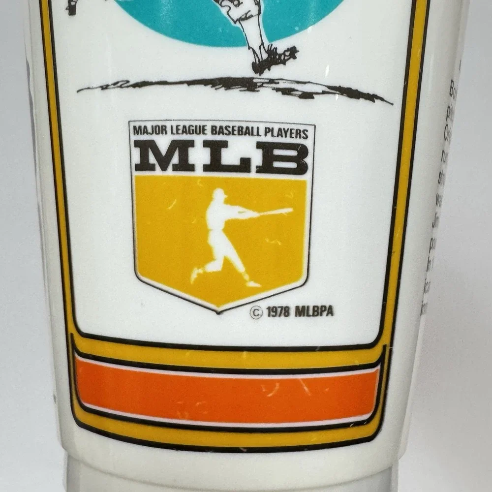 1978 7-Eleven MLB Plastic Slurpee‎ Cups Lot of 3 Palmer Seaver Rivers